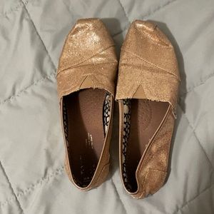 Champagne sparkly toms